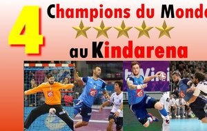 4 Champions du Monde au Kindarena...