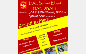 Demi Finales Coupe de Normandie du 10 Mars